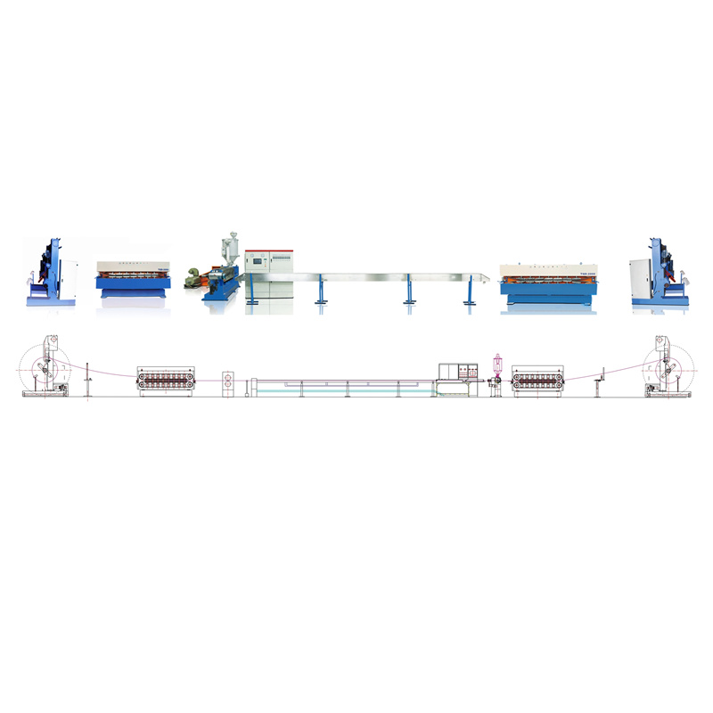 電力電纜押出生產(chǎn)線
